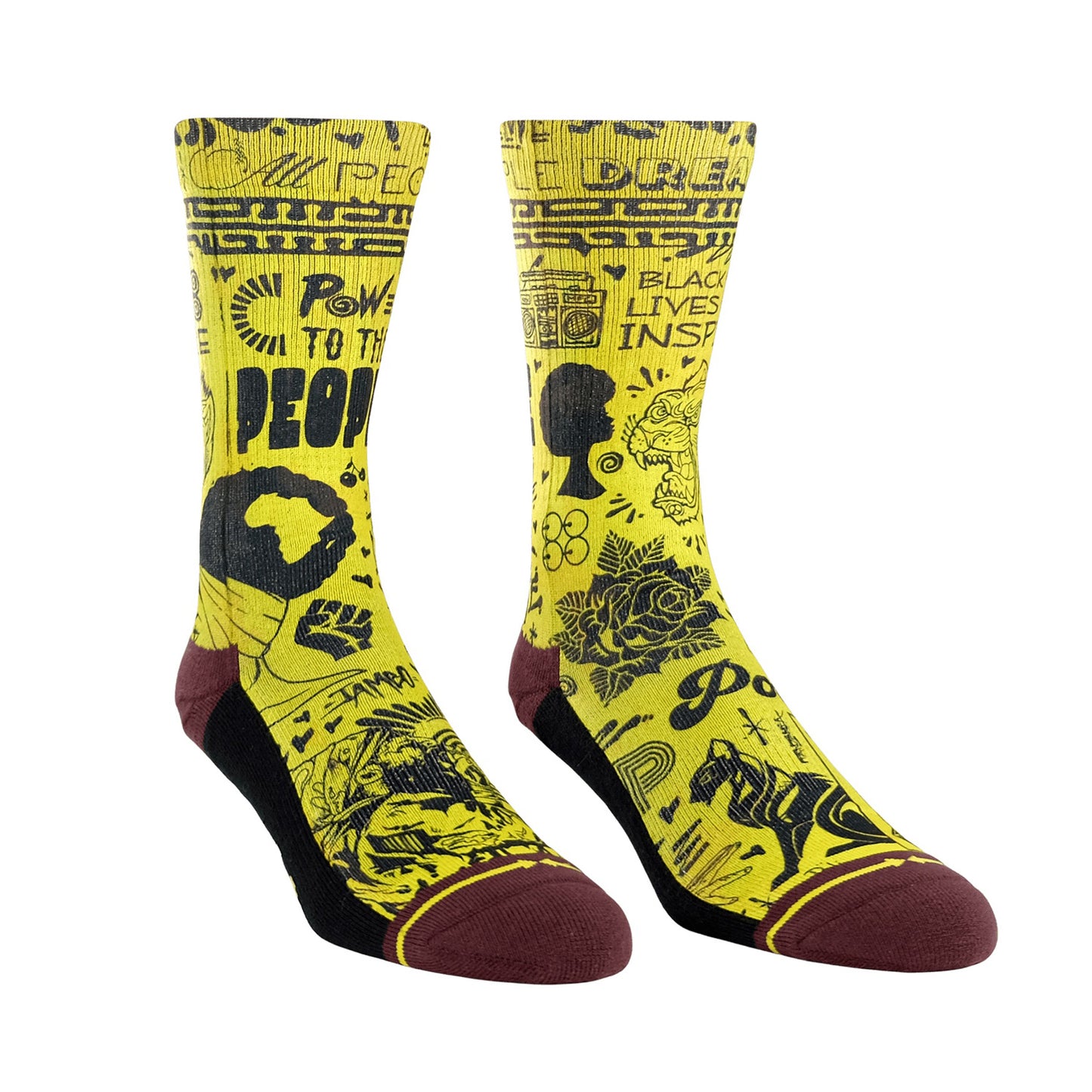 MERGE4 TAYLOR REINHOLD POWER TO THE PEOPLE Socken