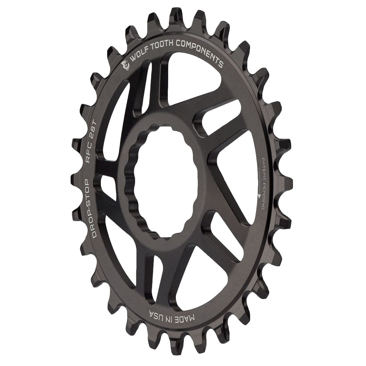 Plateau Mono WOLF TOOTH 9/10/11/12V Raceface CINCH Direct Mount Offset 6mm Noir