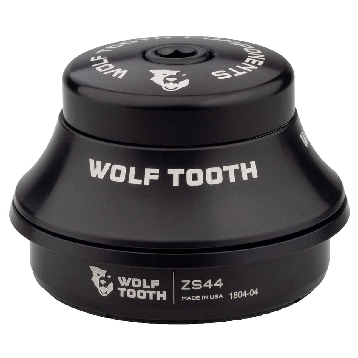 Cuvette Haute pour Jeu de Direction Semi-Intégré WOLF TOOTH PREMIUM  1"1/8 ZS44 Stack 15 mm Noir