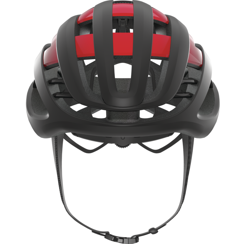 Helm Straße ABUS AIRBREAKER Schwarz/Rot