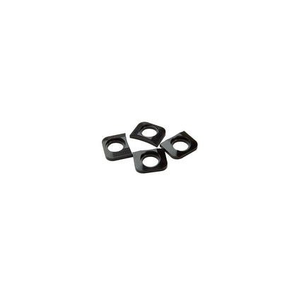 Distanzscheiben RACE FACE Kettenblatt Chaintab Shims (X4) Schwarz