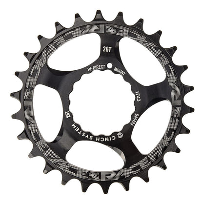 Mono-Kettenblatt RACE FACE NARROW WIDE 9/10/11/12V Cinch Direct Mount Schwarz