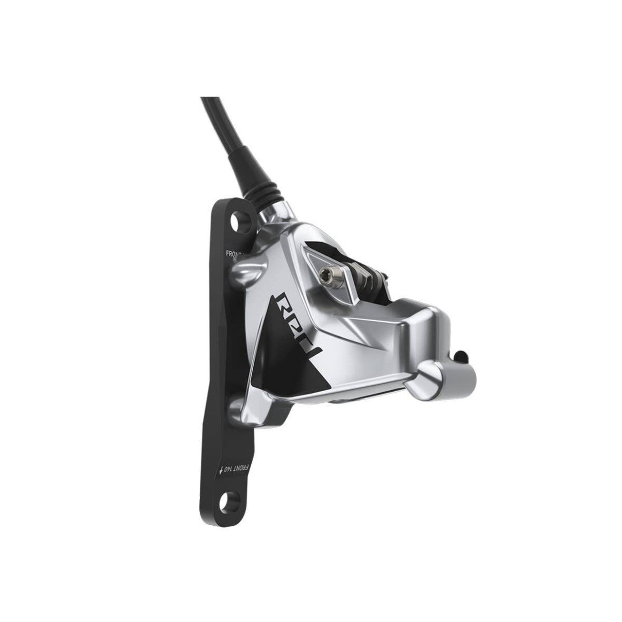 Linker Hebel und SRAM RED ETAP AXS Double Flat Mount Vorderer Bremssattel ohne Scheibe