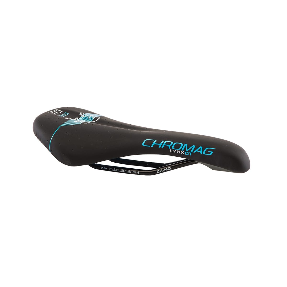 Selle CHROMAG LYNX DT Rails Chromoly Noir/Bleu