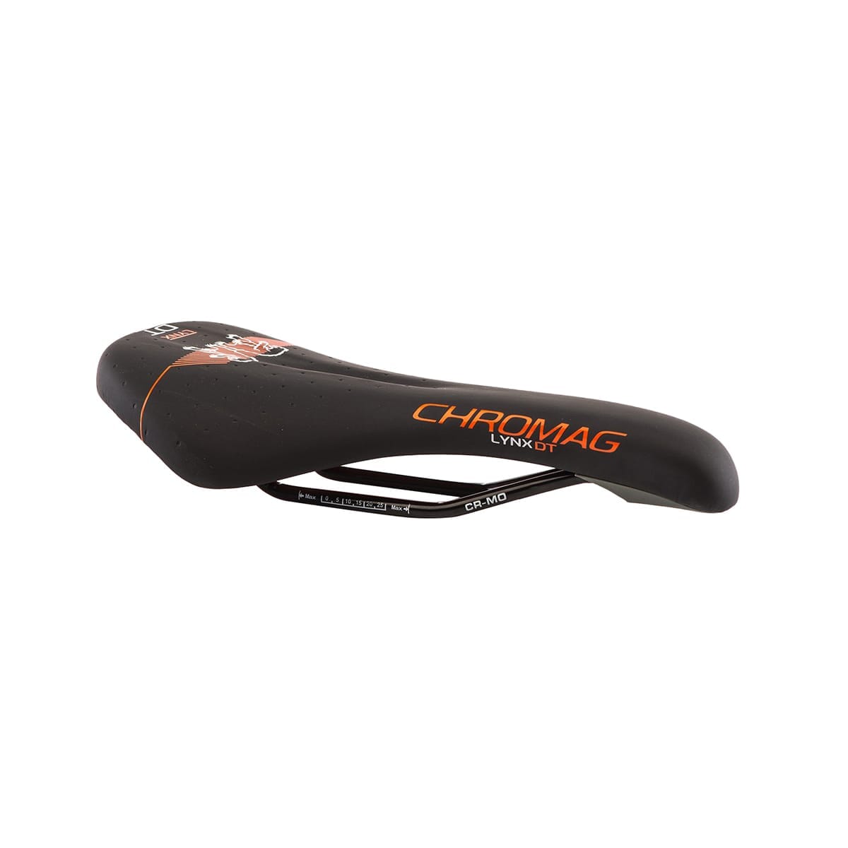 Selle CHROMAG LYNX DT Rails Chromoly Noir/Rouge