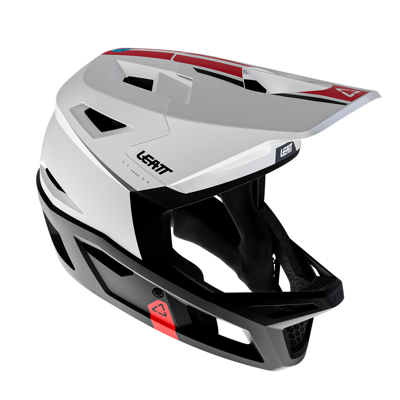 MTB-Helm LEATT GRAVITY 4.0 Schwarz/Weiß
