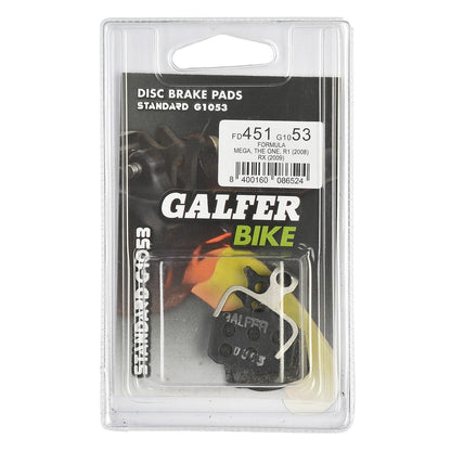 Bremsbeläge GALFER Formula Cura / Mega / The One / R0 / R1 / RX / RR1 / T1 / C1