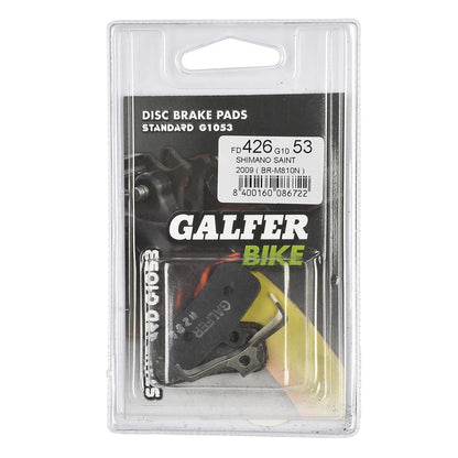 Bremsbeläge GALFER Shimano D01S Saint BR-M810 / Zee BR-M640 /  XTR M9120 / XT M8120 / SLX M7120 / Deore M6120
