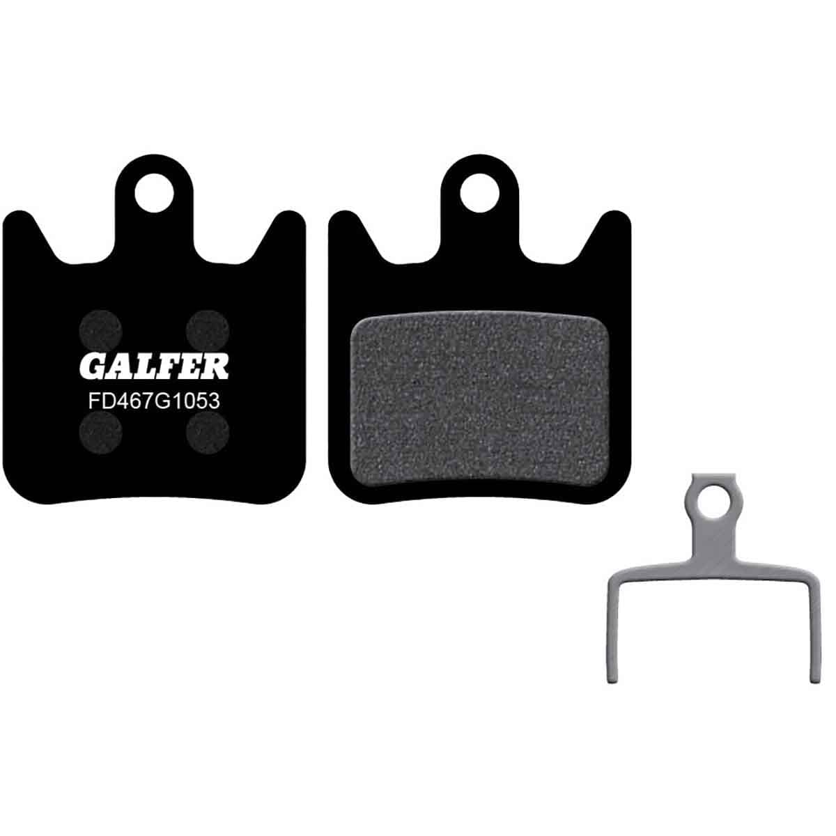 Plaquettes Métalliques GALFER BIKE ADVANCED pour Hope X2