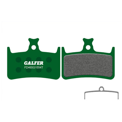 Halb-Metallische Bremsbeläge GALFER PRO Hope E4