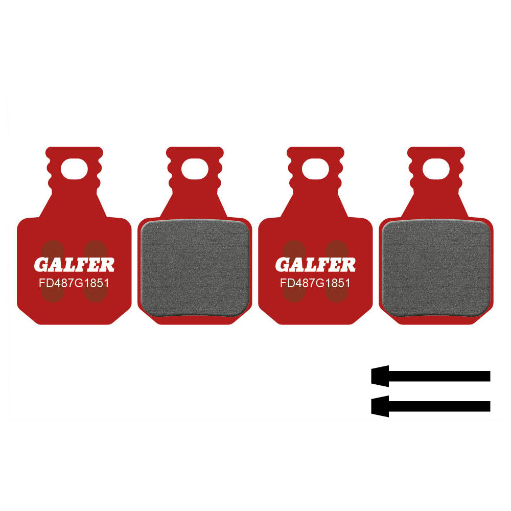 GALFER ADVANCED Magura MT5 / MT7 (4-Kolben) Semi-Metallic Bremsbeläge