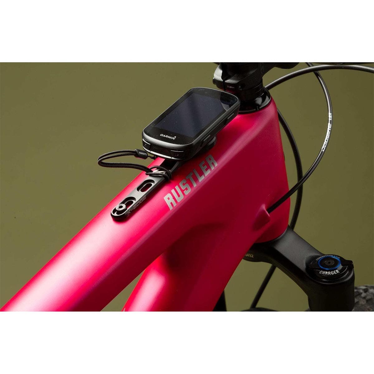 Support de Cadre K-EDGE TOP TUBE MOUNT pour GPS GARMIN EDGE Noir