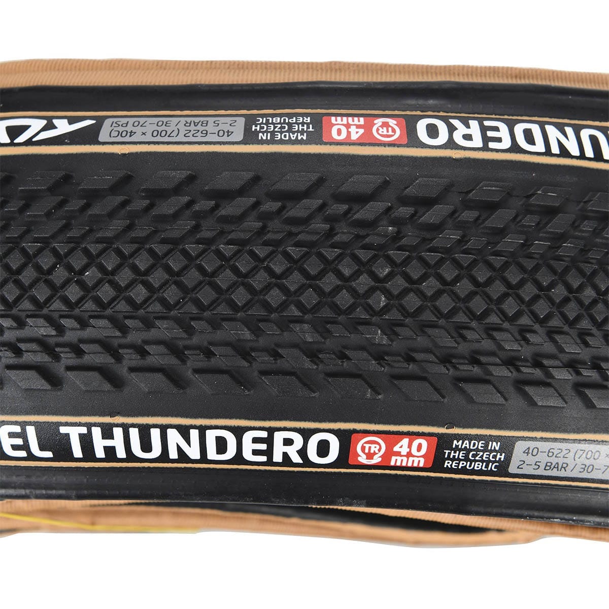 Pneu TUFO GRAVEL THUNDERO 700x40c Tubeless Ready Noir