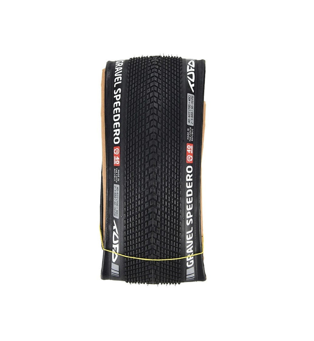 Reifen TUFO GRAVEL SPEEDERO 700x40c Tubeless Ready Schwarz