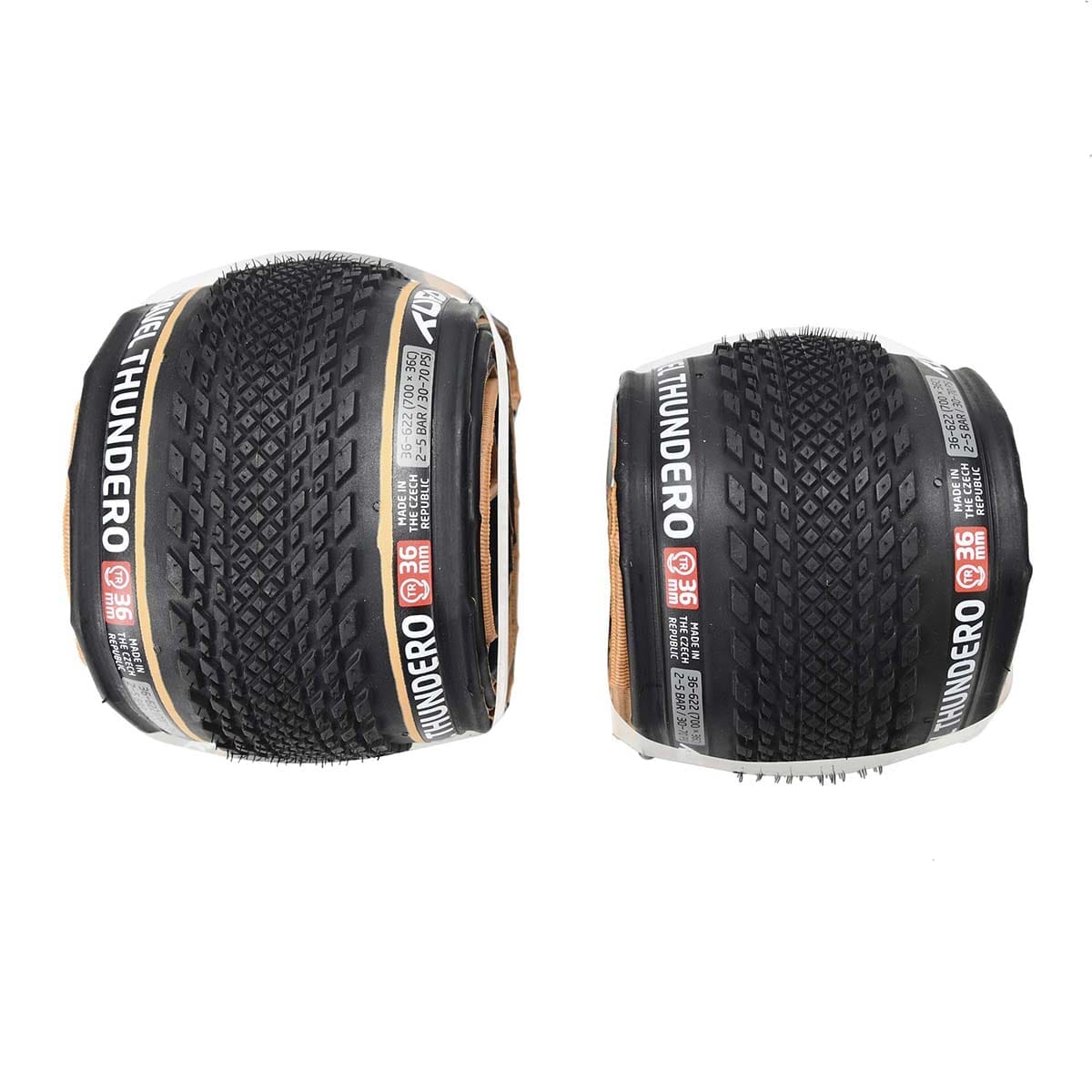 Pneu TUFO GRAVEL THUNDERO 700x36c Tubeless Ready Beige