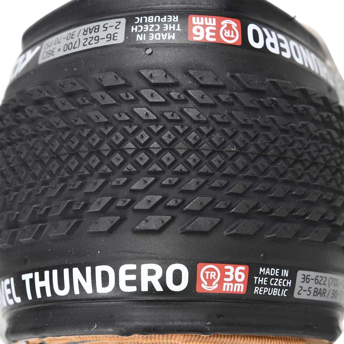 Pneu TUFO GRAVEL THUNDERO 700x36c Tubeless Ready Beige