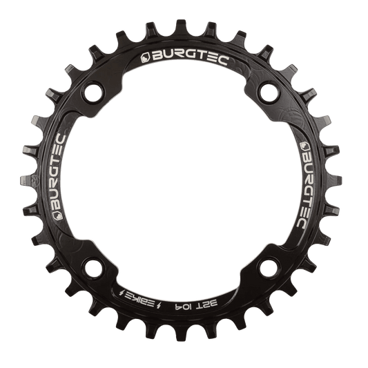 Kettenblatt Mono BURGTEC BCD E-BIKE THICK THIN Innenseite