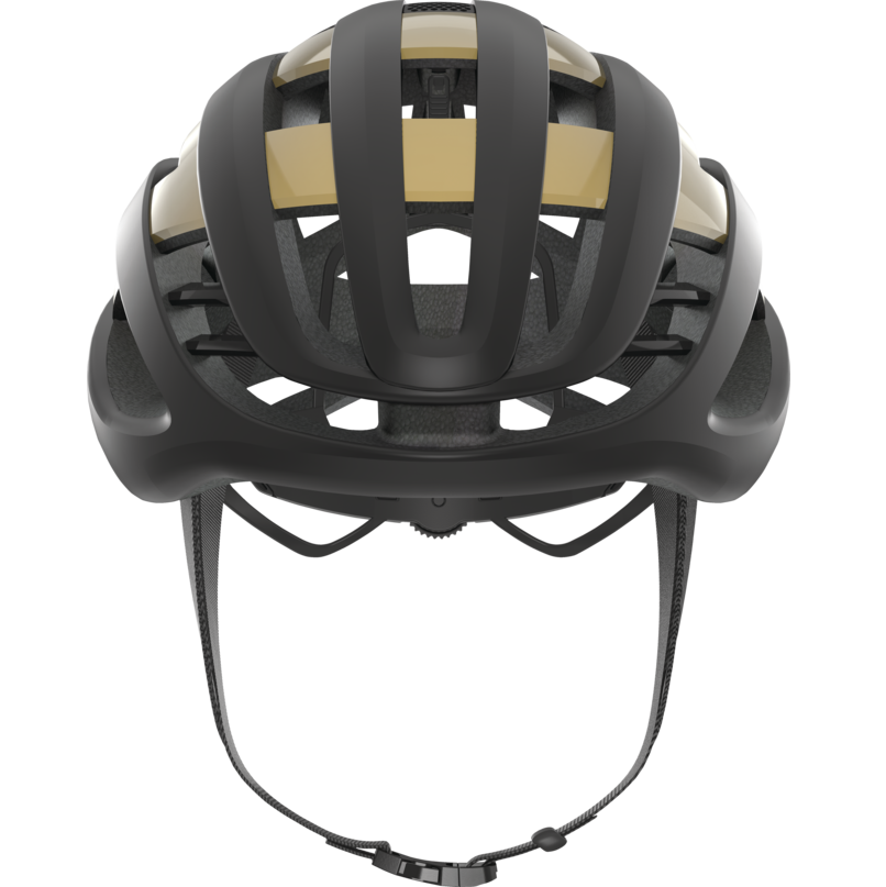 Helm Straße ABUS AIRBREAKER Schwarz/Gold