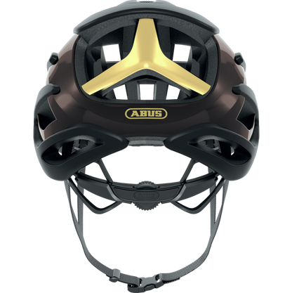 Rennradhelm ABUS AIRBREAKER Schwarz/Gold