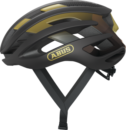 Rennradhelm ABUS AIRBREAKER Schwarz/Gold