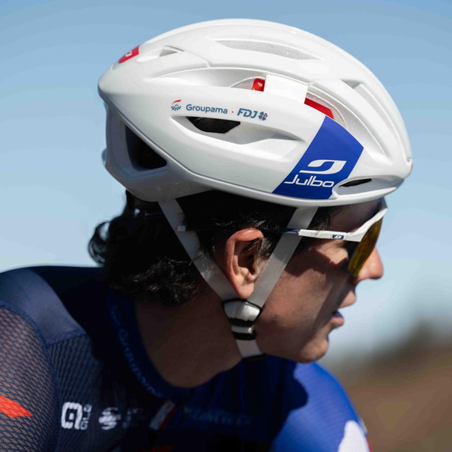 Helm Strasse JULBO FINISHER EVO FDJ Weiss
