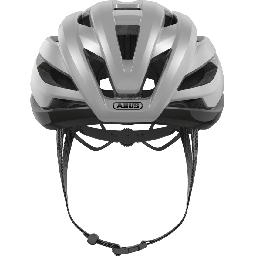 Helm Straße ABUS STORMCHASER ACE Silber