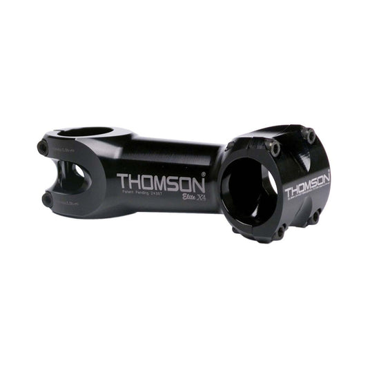 Vorbau THOMSON ELITE X4 0° Schwarz — Hauptansicht auf weißem Hintergrund