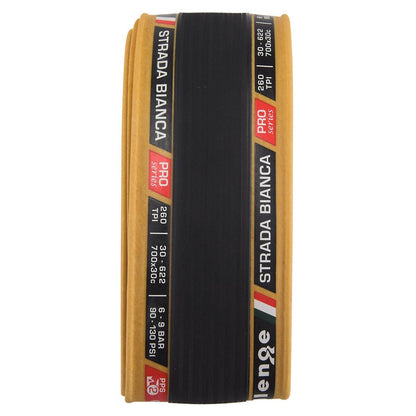Reifen CHALLENGE OPEN STRADA BIANCA PRO 700x30c TubeType Faltbar Beige