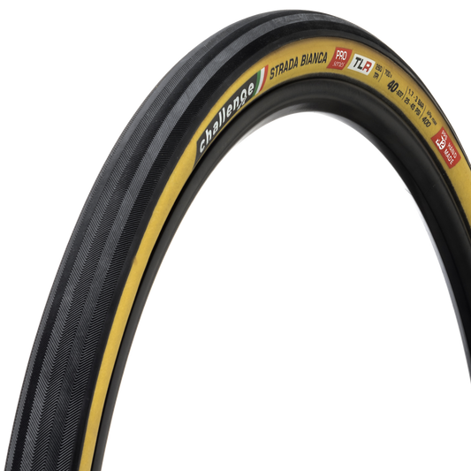 Reifen CHALLENGE OPEN STRADA BIANCA 700x40c Tubeless Ready Beige