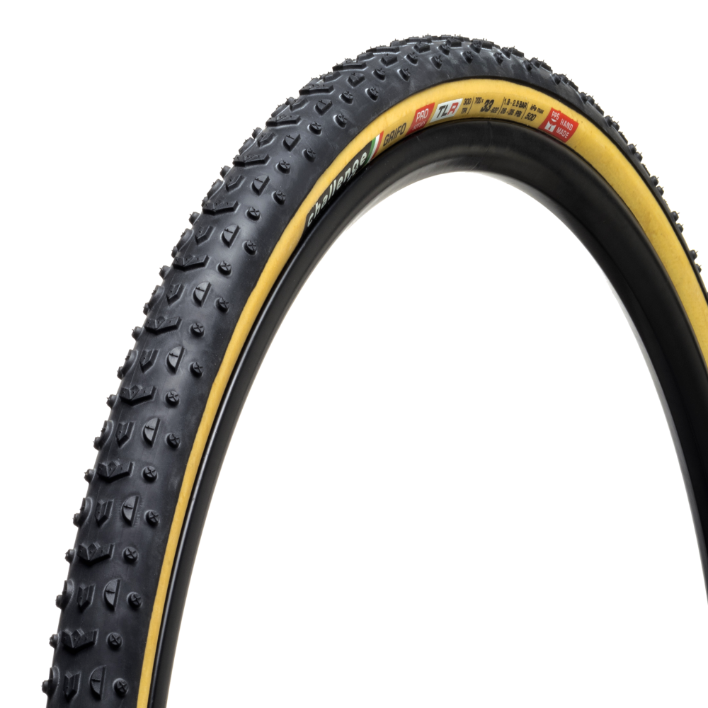 Reifen CHALLENGE OPEN GRIFO 700x33c Tubeless Ready Beige