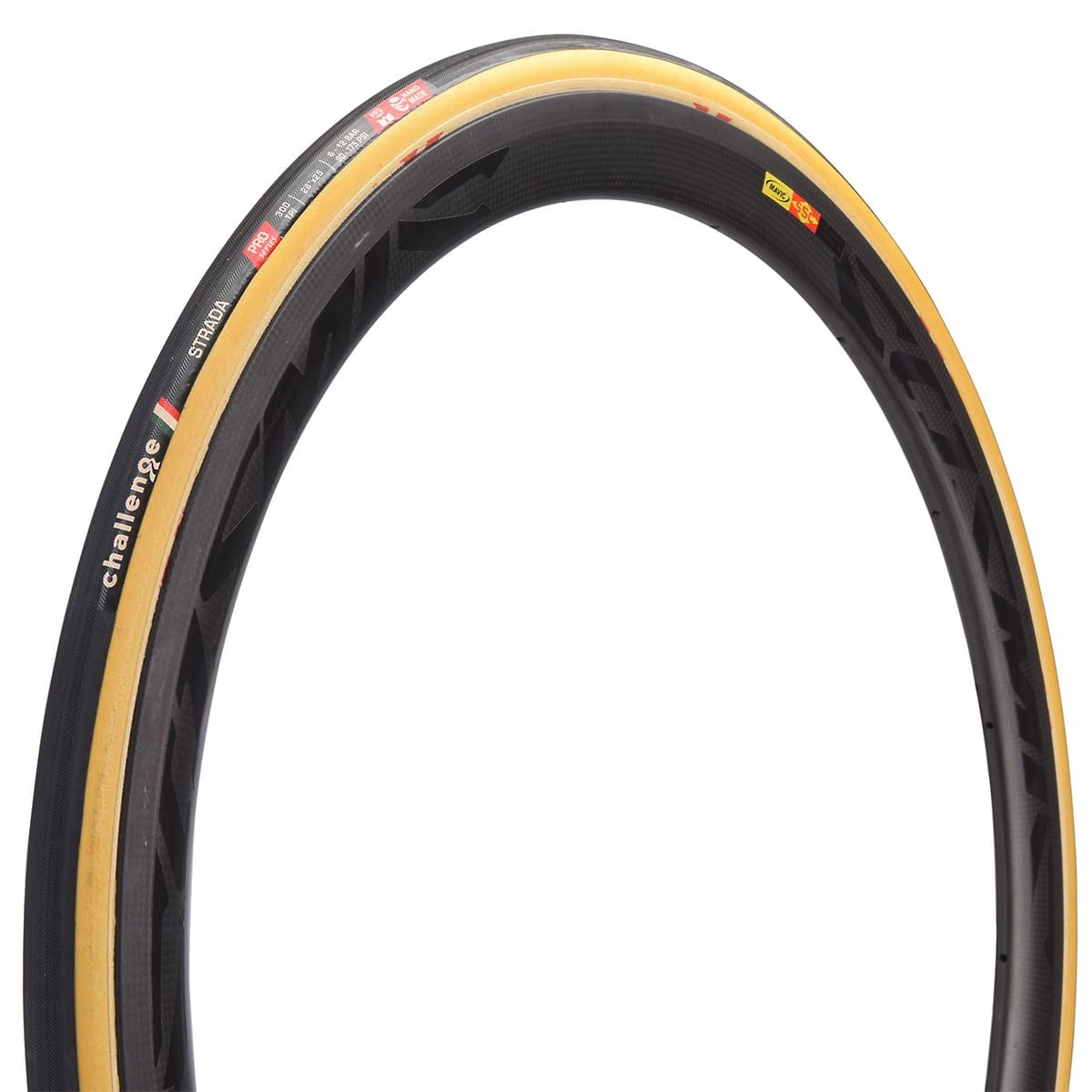 Boyau CHALLENGE STRADA PRO 700x25c Noir