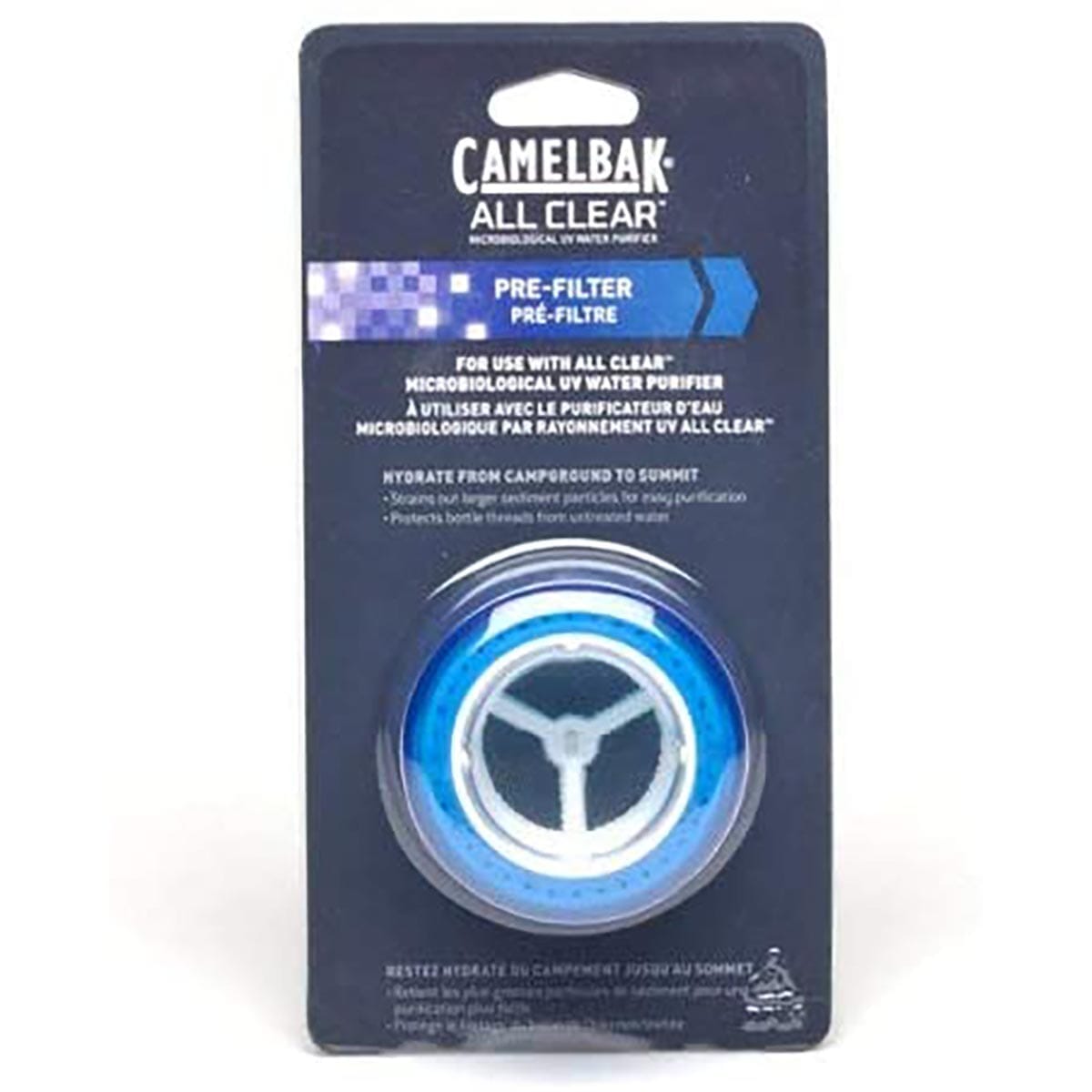 Filtre pour Bidon CAMELBAK ALL CLEAR PRE FILTER Gris