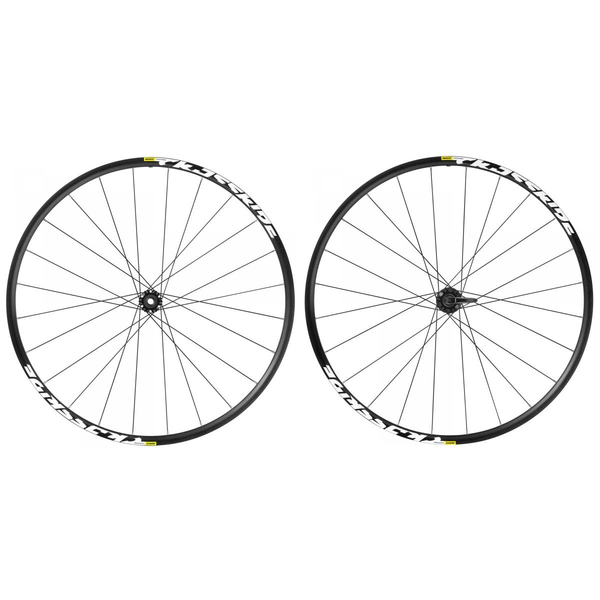 Paar MAVIC CROSSRIDE FTS-X 26" Shimano HG 6-Loch-Laufräder