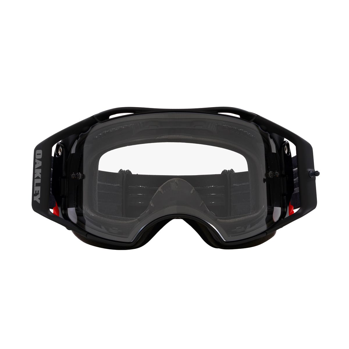 OAKLEY AIRBRAKE MTB-Maske Black Gunmetal Transparente Scheibe OO7107-21