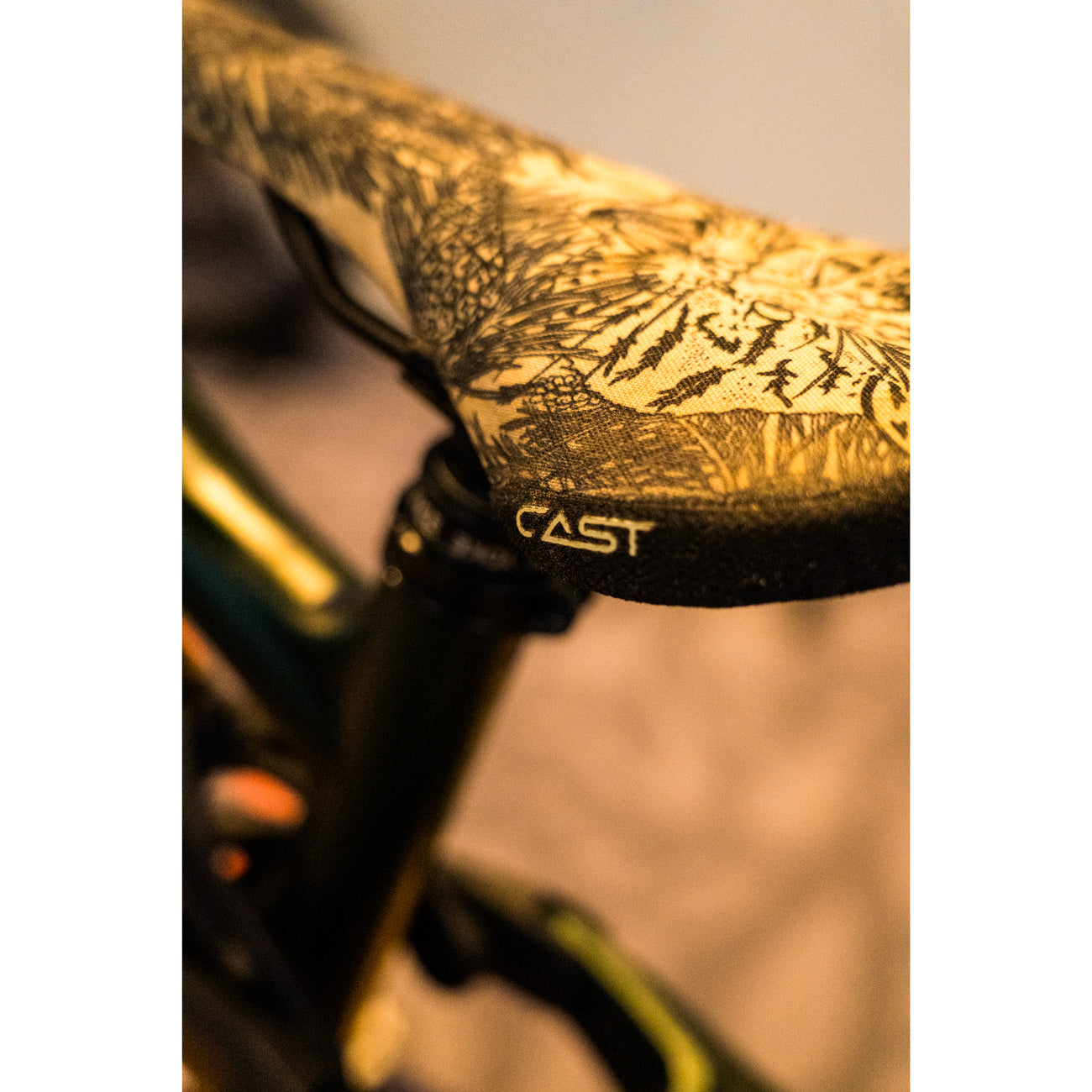 Sattel CAST SCOTTISH WILDCAT Kriss Kyle Signature Rails Lux Alloy