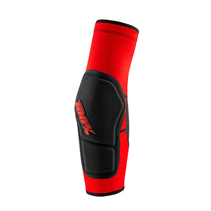 Ellbogenschoner 100% RIDECAMP Schwarz/Rot