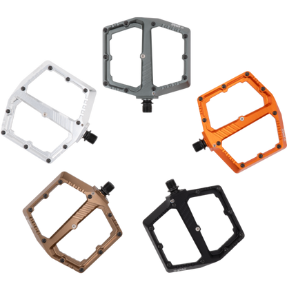 Plattformpedale AMBIT BREACH Small Silber