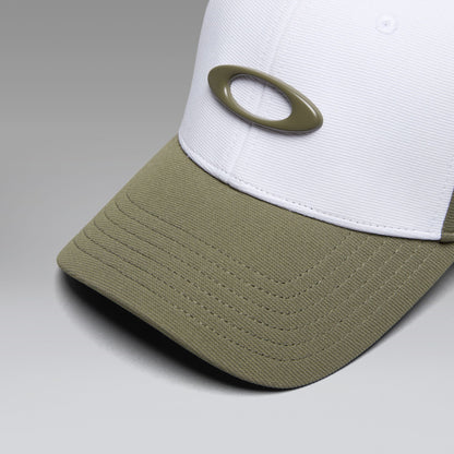 Kappe OAKLEY TINCAN Khaki/Weiß