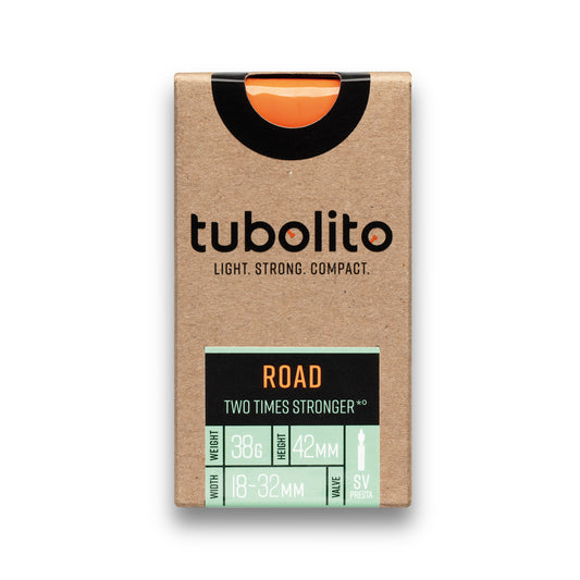 Schlauch TUBOLITO ROAD 700x18/32 Presta 80 mm Schwarz