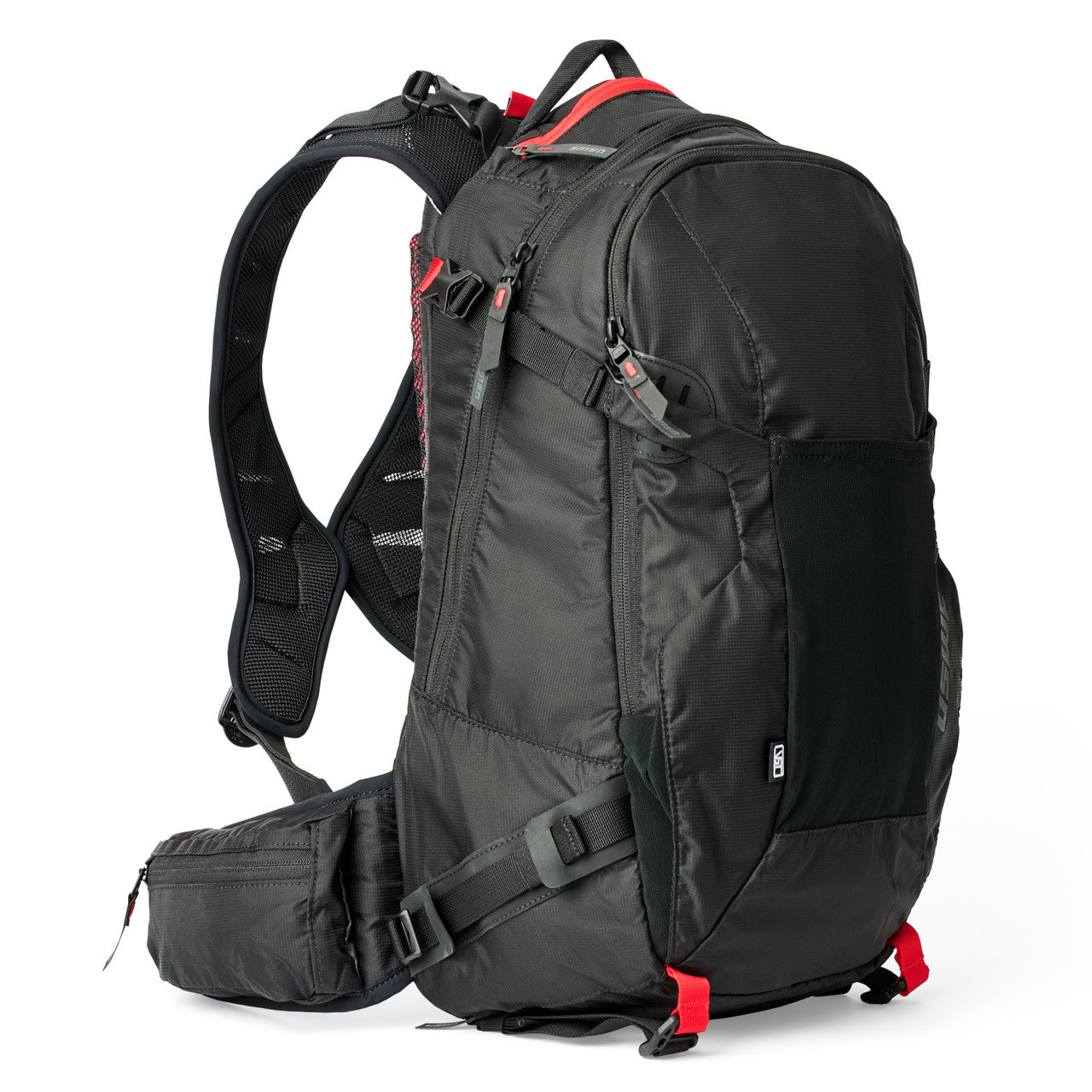 USWE ZIPPERED DAYPACK 16L Rucksack Schwarz