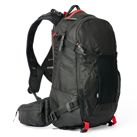 USWE ZIPPERED DAYPACK 16L Rucksack Schwarz