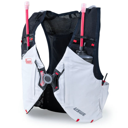 Trinkweste USWE VST Trail Running 8 L Weiß