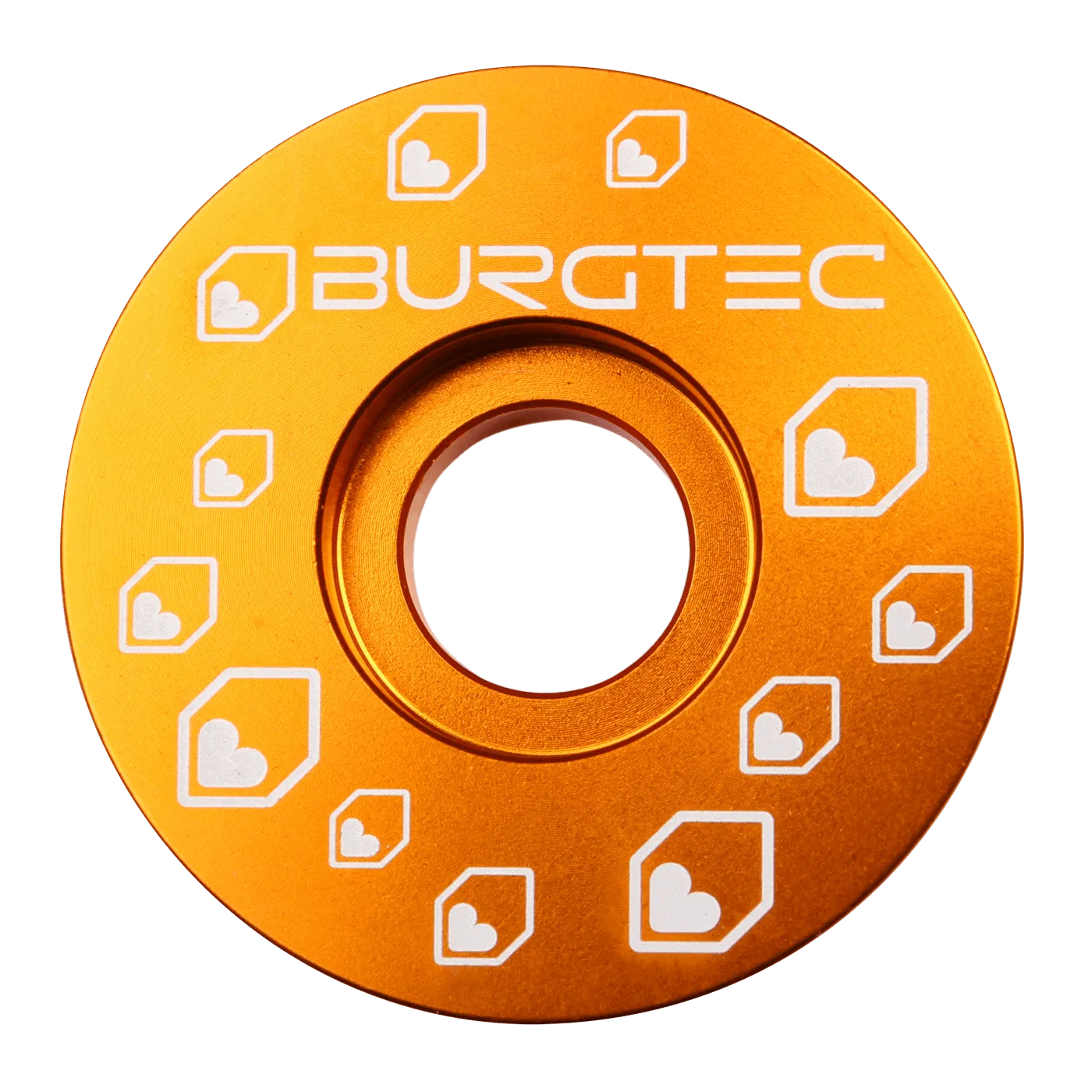 BURGTEC Vorbau-Stopfen 1"1/8 Orange