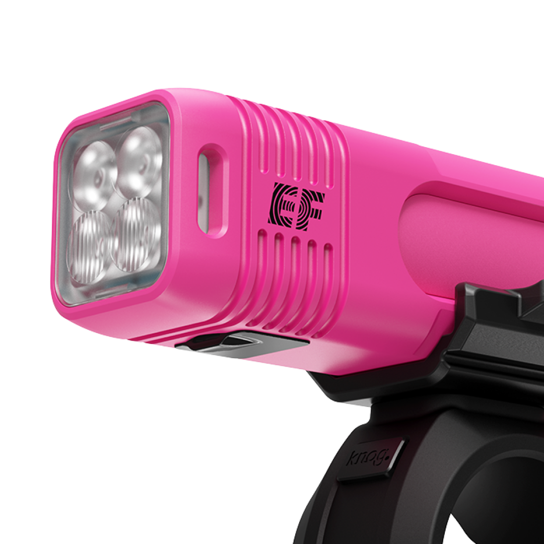 KNOG BLINDER PRO 900 Vorderlicht Rosa - Limitierte Auflage E.F. Pro Cycling