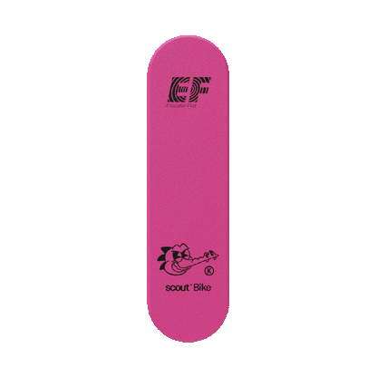 Fahrrad-Alarm und Tracker KNOG SCOUT Limited Edition E.F. Pro Cycling Rosa