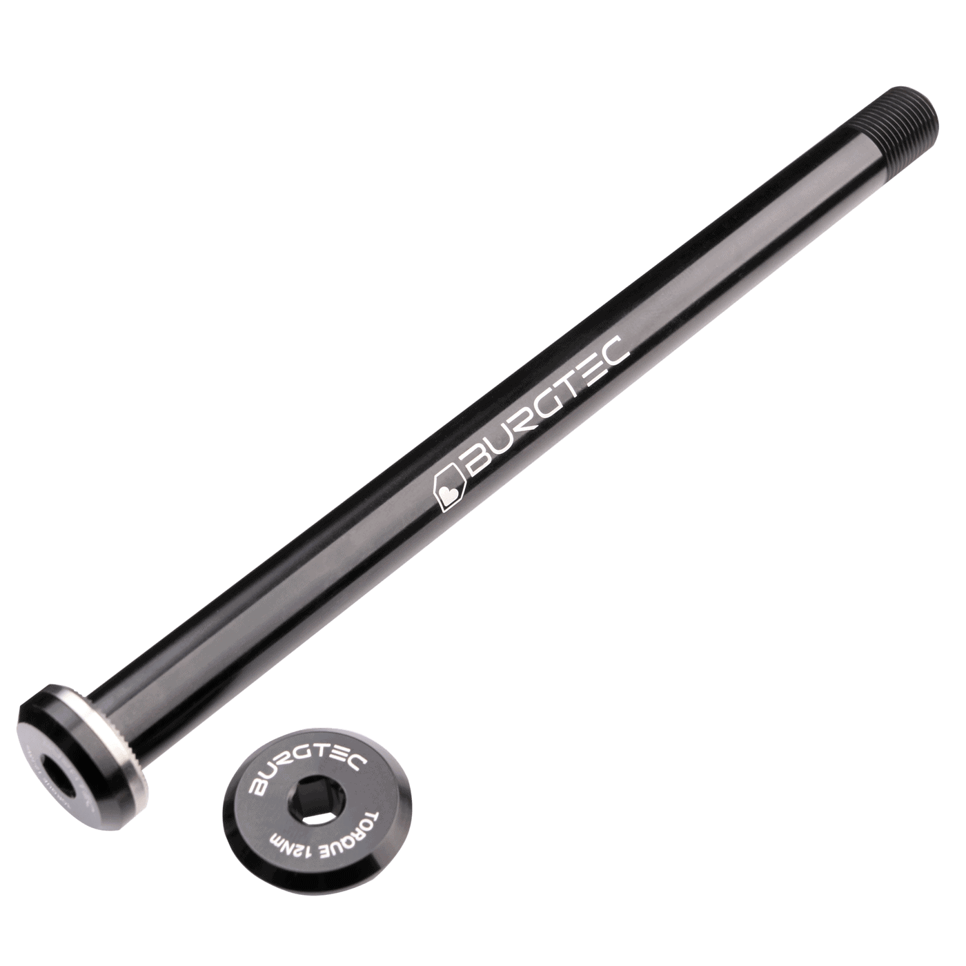 BURGTEC 168.5mm Hinterradachse für Santa Cruz Rahmen Schwarz