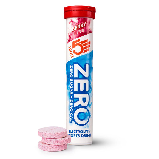 Anti-Krampf Getränk HIGH5 ZERO 20er Tube Fruchtpastillen Rot