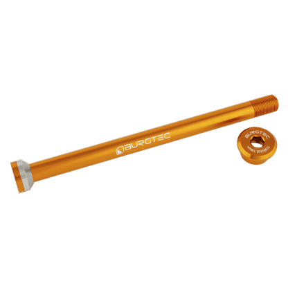 Hinterradachse BURGTEC 171 mm für Transition-Rahmen Orange