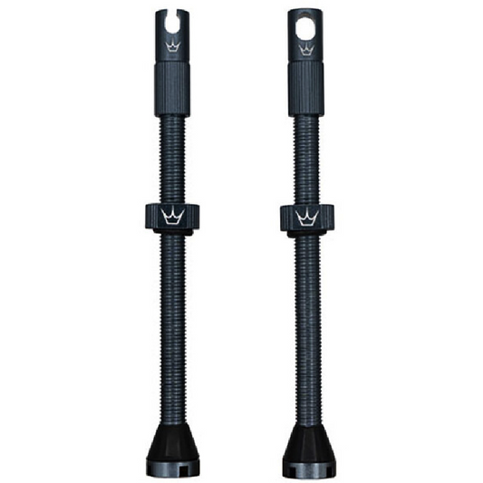 PEATY'S x Chris King MK2 Presta 80 mm (x2) Tubeless-Ventile Slate