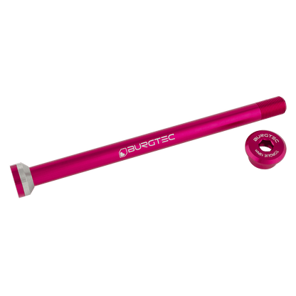BURGTEC Hinterradachse 171 mm für Transition-Rahmen Rosa